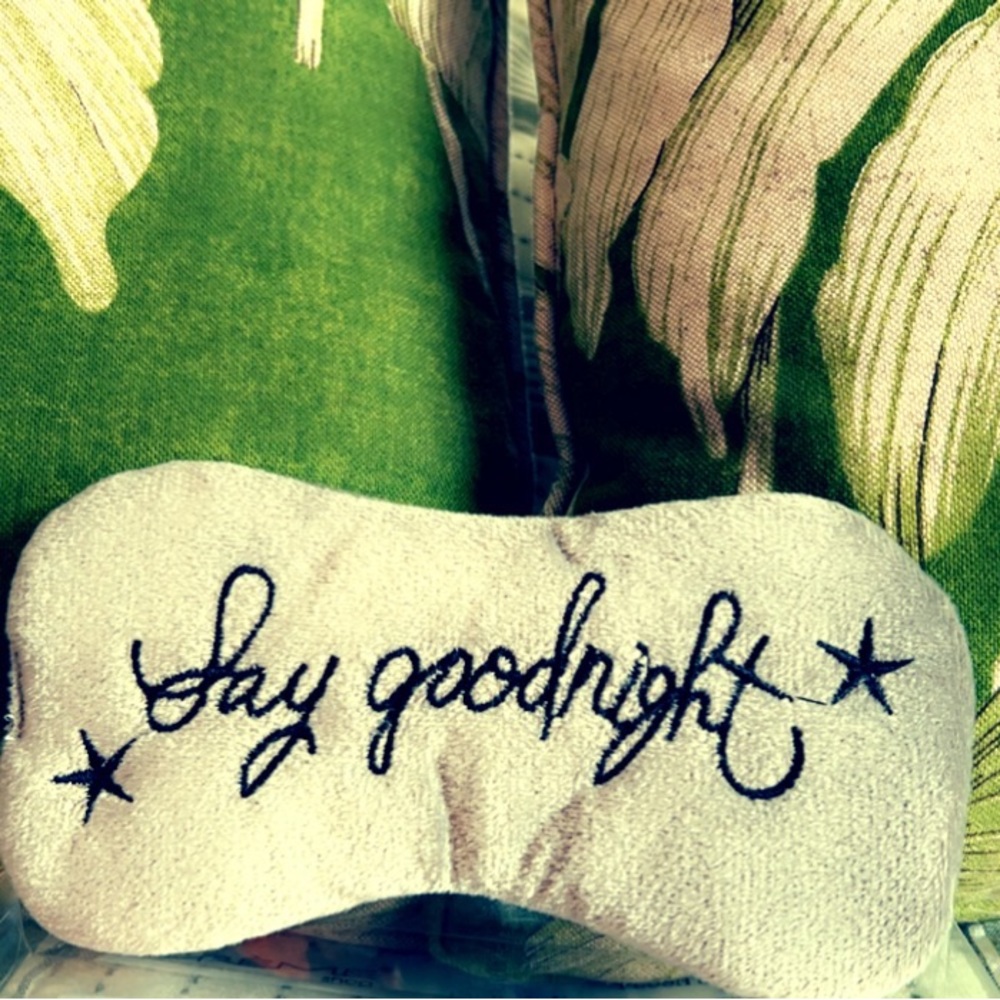 Good Day, Good Night Sleep Mask